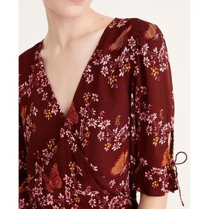 Madewell Floral Patterned Dress